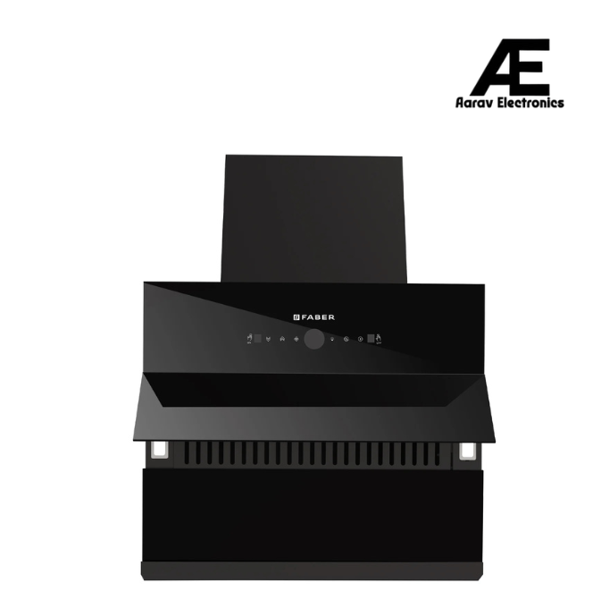 Faber HOOD COMET FL HC SC BK IN 60 Kitchen Chimney, 60 cm, 1600 m³/hr, Filterless, BLDC Motor, Auto Clean