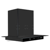 Faber HOOD COSMOS 3D HC SC BK BF 60 Kitchen Chimney, 60 cm, 1400 m³/hr, SS Baffle Filter, Heat Auto Clean, Odor Sensor