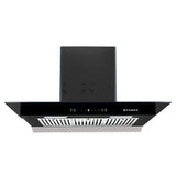 Faber HOOD COSMOS 3D HC SC BK BF 90 Kitchen Chimney | 90 cm, 1400 m³/hr, SS Baffle Filter, Heat Auto Clean, Odor Sensor