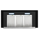 Faber HOOD COSMOS 3D HC SC BK BF 90 Kitchen Chimney | 90 cm, 1400 m³/hr, SS Baffle Filter, Heat Auto Clean, Odor Sensor