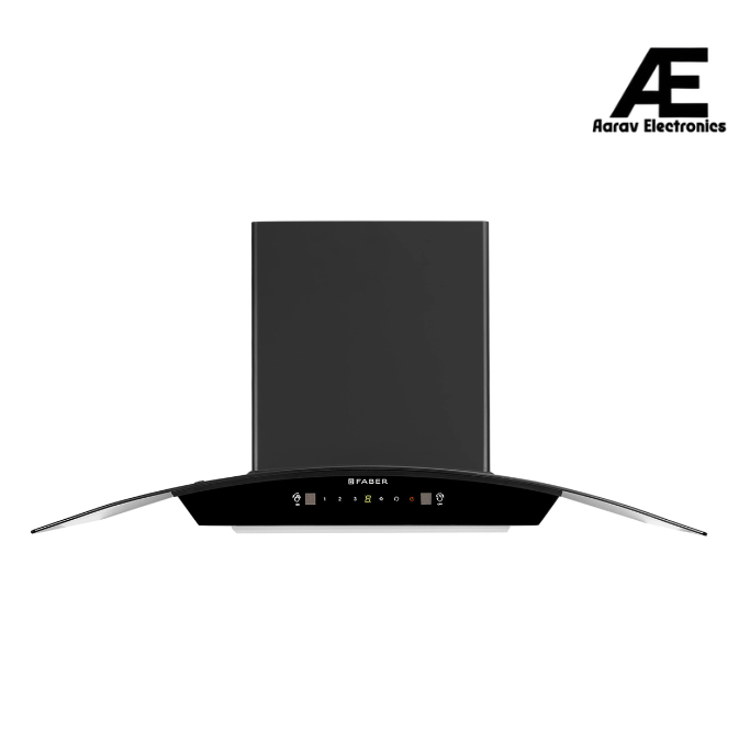 Faber CRESO XL IN HC SC FL LG 90 Kitchen Chimney | 90 cm, 1500 m³/hr, Filterless, Heat Auto Clean, Touch & Gesture