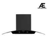 Faber CRESO XL IN HC SC FL LG 90 Kitchen Chimney | 90 cm, 1500 m³/hr, Filterless, Heat Auto Clean, Touch & Gesture
