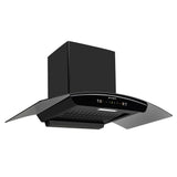 Faber HOOD CREST PRO IN HC SC FL BK 90 Kitchen Chimney | 90 cm, 1350 m³/hr, Filterless, Heat Auto Clean, Gesture & Touch Control