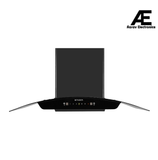Faber HOOD CREST PRO IN HC SC FL BK 90 Kitchen Chimney | 90 cm, 1350 m³/hr, Filterless, Heat Auto Clean, Gesture & Touch Control