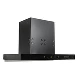 Faber HOOD CYGNUS IN 3D HC SC FL BK 75 Kitchen Chimney, 75 cm, 1400 m³/hr, Filterless, Heat Auto Clean, Odor Sensor