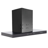 Faber HOOD CYGNUS IN 3D HC SC FL BK 90 Kitchen Chimney | 90 cm, 1400 m³/hr, Filterless, Heat Auto Clean, Odor Sensor