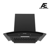 Faber FLORENCE IN FL SC HC BK 60 Kitchen Chimney | 60 cm, 1200 m³/hr, Filterless, Heat Auto Clean, Touch & Gesture