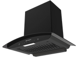 Faber FLORENCE IN FL SC HC BK 60 Kitchen Chimney | 60 cm, 1200 m³/hr, Filterless, Heat Auto Clean, Touch & Gesture