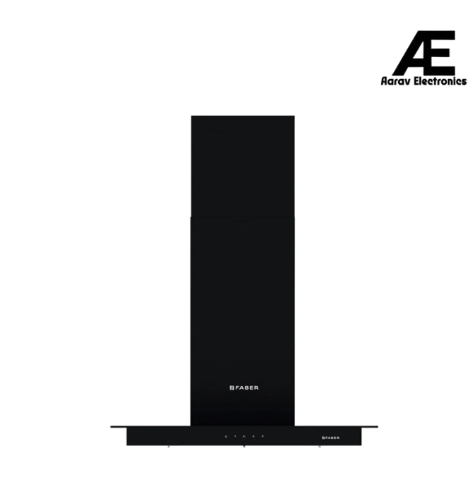 Faber HERCULES ISOLA DTC BK 60 Kitchen Chimney | 60 cm, 1400 m³/hr, Suspended, 3-Layer Baffle Filter, Dual Touch
