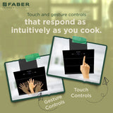 Faber HOOD MAPLE BLDC FL HC SC BK IN 75 Kitchen Chimney | 75 cm, 1500 m³/hr, BLDC Motor, Filterless, Heat Auto Clean