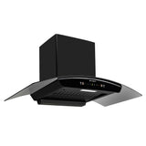 Faber MARCUS HC SC BK FL 90 Kitchen Chimney | 90 cm, 1300 m³/hr, Filterless, Auto Clean, Touch & Gesture