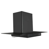 Faber MERCURY IN HC SC BK BF 90 Kitchen Chimney | 90 cm, 1200 m³/hr, Baffle Filter, Heat Auto Clean, Gesture & Touch Control