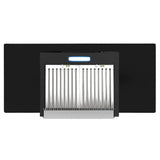 Faber MERCURY IN HC SC BK BF 90 Kitchen Chimney | 90 cm, 1200 m³/hr, Baffle Filter, Heat Auto Clean, Gesture & Touch Control
