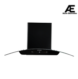 Faber HOOD MIAMI IN HC SC FL BK 90 Kitchen Chimney, 90 cm, 1200 m³/hr, Filterless, Auto Clean, Touch & Gesture Control