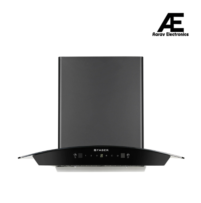 Faber HOOD PRIMUS PLUS ENERGY IN HCSC BK 60 Kitchen Chimney | 60 cm, 1500 m³/hr, Heat Auto Clean, Baffle Filter