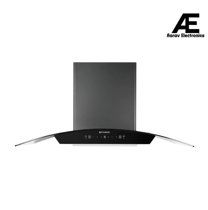 Faber HOOD PRIMUS PLUS ENERGY IN HCSC BK 90 Kitchen Chimney | 90 cm, 1500 m³/hr, Heat Auto Clean, Baffle Filter, Touch & Gesture Control