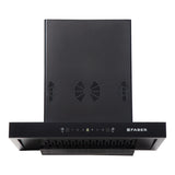 Faber HOOD SILENCIO 3D IND HC SC FL BK 60 Kitchen Chimney | 60 cm, 1400 m³/hr, Filterless, 6-Way Auto Clean, Touch & Gesture Control