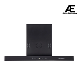 Faber SILENCIO 3D IND HC SC FL BK 90 Kitchen Chimney | 90 cm, 1400 m³/hr, Filterless, 6-Way Auto Clean, Touch & Gesture