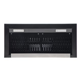 Faber SILENCIO 3D IND HC SC FL BK 90 Kitchen Chimney | 90 cm, 1400 m³/hr, Filterless, 6-Way Auto Clean, Touch & Gesture