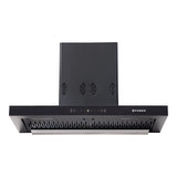 Faber SILENCIO 3D IND HC SC FL BK 90 Kitchen Chimney | 90 cm, 1400 m³/hr, Filterless, 6-Way Auto Clean, Touch & Gesture