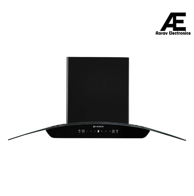 Faber SUNNY IN HC SC FL LG 90 Kitchen Chimney, 90 cm, 1400 m³/hr, Filterless, Auto Clean, Touch & Gesture Control