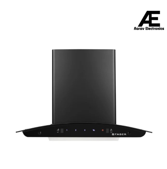 Faber SYDNEY IN HC SC FL 60 Kitchen Chimney, 60 cm, 1200 m³/hr, Filterless, Auto Clean, Touch & Gesture
