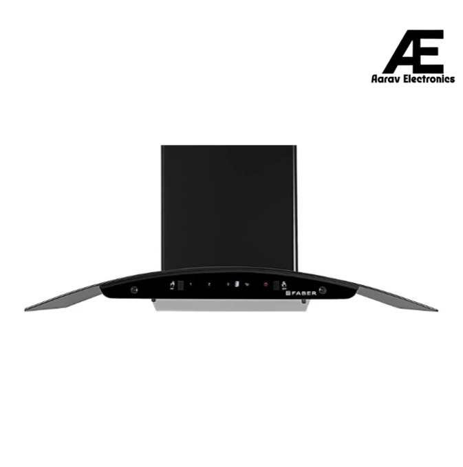 Faber SYDNEY IN HC SC FL 90 Kitchen Chimney | 90 cm, 1200 m³/hr, Filterless, Auto Clean, Touch & Gesture