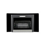 Faber ZEST IN HC SC FL BK 75 Kitchen Chimney, 75 cm, 1200 m³/hr, Filterless, Auto Clean, Touch & Gesture