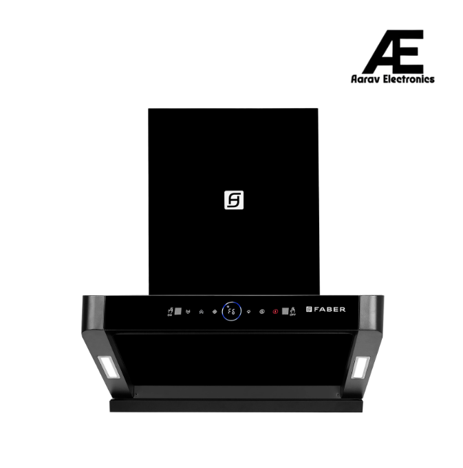 Faber Apollo 60cm 1600m³/hr BLDC Autoclean Filterless Chimney | Touch & Gesture Control | Remote Control - Hood Apollo FL HC BLDC BK IN 60