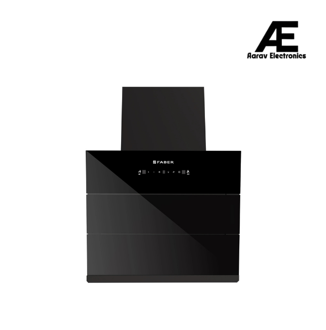 Faber Energy 60cm 1500m³/hr BLDC Autoclean Chimney | Filterless | Touch & Gesture Control - Hood Energy BLDC FL SC HC BK IN 60 - V