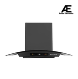 Faber Zeal BLDC 75 cm Filterless Kitchen Chimney with 1500 m³/hr Suction, Heat Auto-Clean & Touch/Gesture Control – HOOD ZEAL BLDC HC SC FL BK IN 75