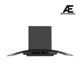 Faber Zeal BLDC 90 cm Filterless Kitchen Chimney with 1500 m³/hr Suction, Heat Auto-Clean & Touch/Gesture Control – HOOD ZEAL BLDC HC SC FL BK IN 90