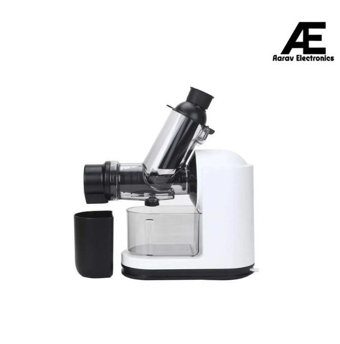 Philips Viva Collection Masticating Juicer Hr1887/81 XL Tube, 70 Mm Quick Clean, White, White/Black