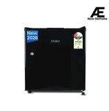 Haier 50L Direct Cool Mini Refrigerator (HRD-752KSA), Single Door Minibar, Freezer Box, 2 Star