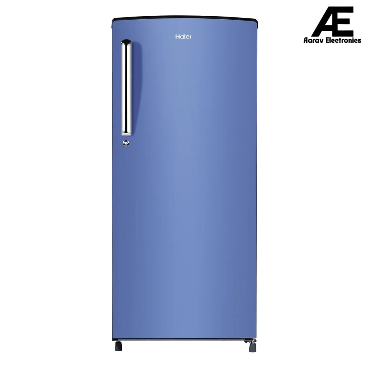Haier 185 L, 2 Star, Radish Blue Finish Direct Cool Single Door Refrigerator REF HRD-2062BRB-N