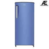Haier 185 L, 2 Star, Radish Blue Finish Direct Cool Single Door Refrigerator REF HRD-2062BRB-N