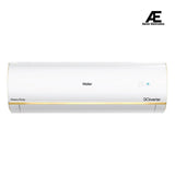 Haier 1.6 Ton 5 Star Kinouchi Heavy Duty Split AC (7 in 1 Convertible, Hexa Inverter, Frost Self Clean, Hyper and Stronger PCB, 100% Grooved Copper, HSU19K-PYSG5BN-INV,White)