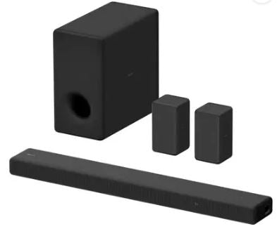 SONY HT-A3000+SW3+RS3S Bluetooth Soundbar  (Black, 5.1 Channel)