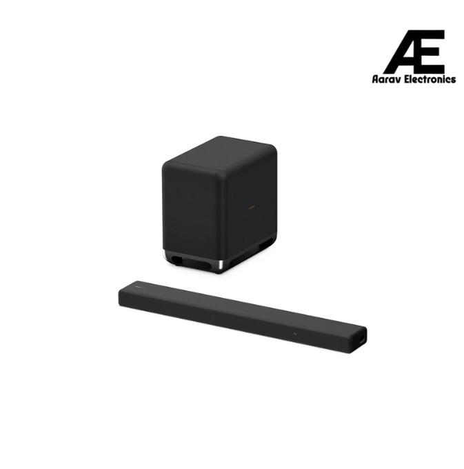 Sony HT-A3000 3.1ch 360 Spatial Sound Mapping SoundbarHome theatre system with Dolby Atmos and wireless Subwoofer SA-SW5 ( 550W,Bluetooth, Hi Res Audio, 360 RA,HDMI eArc &amp; Optical Connectivity)
