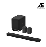 Sony Bravia Theatre Bar 8(HT-A8000) with 360 SSM,IMAX,Dolby Atmos/DTSx Premium Soundbar Home Theatre System with subwoofer SW5 &amp; Rear Speaker SA-RS3(360 RA,Voice Zoom3,8K/4K HDR,HDMI eArc,BT),Black