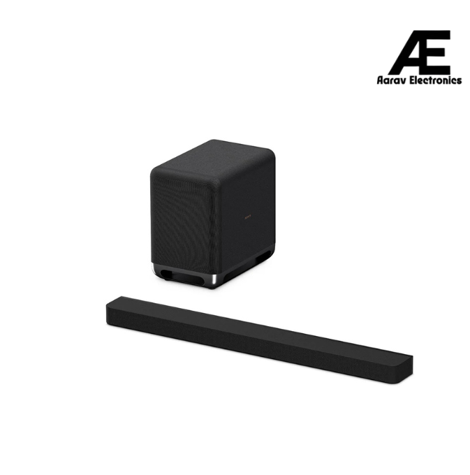Sony Bravia Theatre Bar 9(HT-A9000) with 360 spatial sound mapping,IMAX,Dolby Atmos/DTSx Premium Soundbar Home Theatre System with subwoofer SW5(Hi Res,360 RA,Voice Zoom3,8K/4K HDR,HDMI eArc,BT),Black