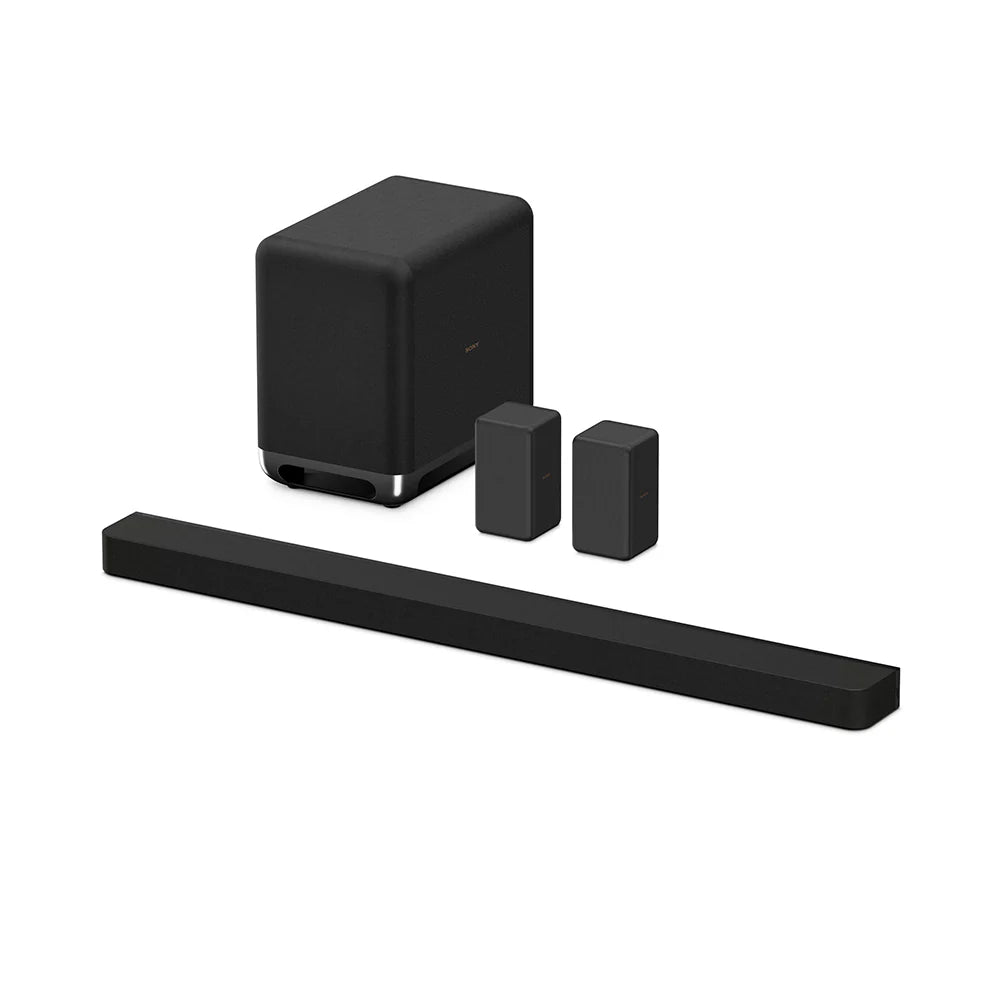 Sony Bravia Theatre Bar 9(HT-A9000) with 360 SSM,IMAX,Dolby Atmos/DTSx Premium Soundbar Home Theatre System with subwoofer SW5 &amp; Rear Speaker SA-RS3S(360 RA,Voice Zoom3,8K/4K HDR,HDMI eArc,BT),Black
