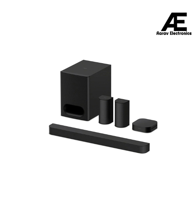 Sony Bravia Theatre System 6(HT-S60) Real 5.1ch 1000W,Dolby Atmos/DTS:X Soundbar Home Theatre with Powerful subwoofer &amp; Wireless Rear Speakers,Voice Zoom3,BCA App, Bluetooth,HDMI eARC