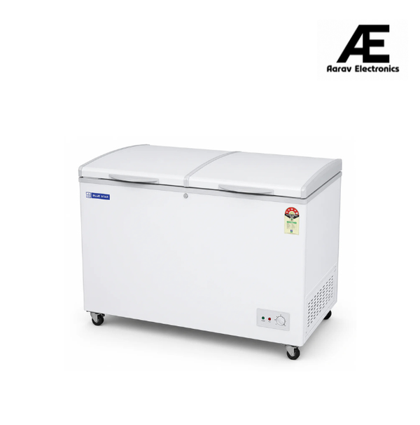Blue Star HT4-N350-S 350L Hard Top Deep Freezer, 4 Star, Convertible Cooler & Freezer, QuadraCool Technology