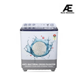 Haier 8 kg 5 Star Vortex pulsator Semi Automatic Top Load Washing Machine (HTW80-186)