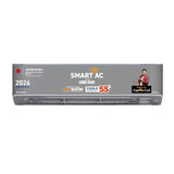 Panasonic 1.5 Ton 5 Star Premium Wi-Fi Inverter Smart Split AC (Matter/MirAIe, AI, nanoe+AQI, DustBuster, 55°C Oper., Copper Condenser, 8in1 Convertible, 4-Way, CS/CU-HU18CKY5XFMH-P, 2026 Model, Grey)