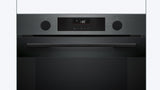 Bosch HUA716EG0I Series 4 Built-in Oven with Added Steam 60 cm Black Stainless Steel
