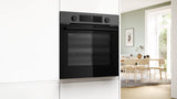 Bosch HUA716EG0I Series 4 Built-in Oven with Added Steam 60 cm Black Stainless Steel