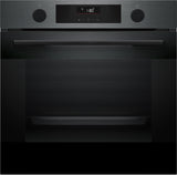 Bosch HUA716EG0I Series 4 Built-in Oven with Added Steam 60 cm Black Stainless Steel