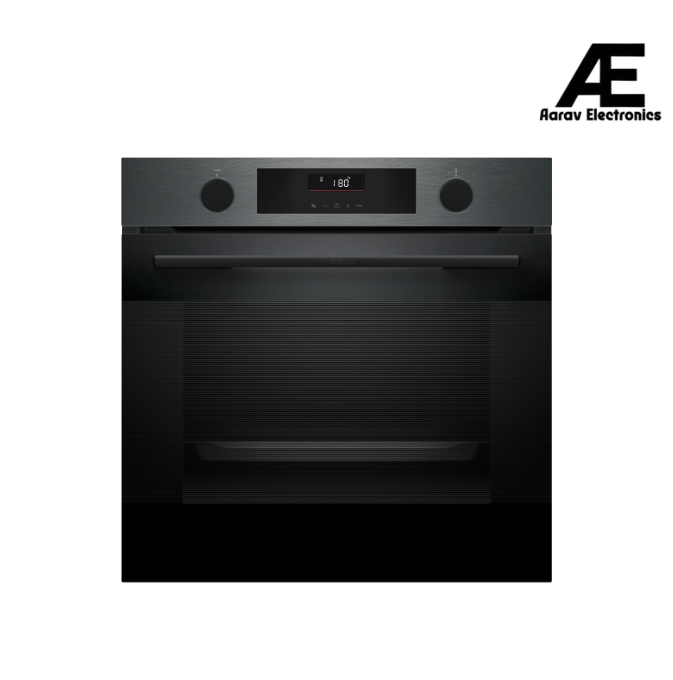 Bosch HUA716EG0I Series 4 Built-in Oven with Added Steam 60 cm Black Stainless Steel